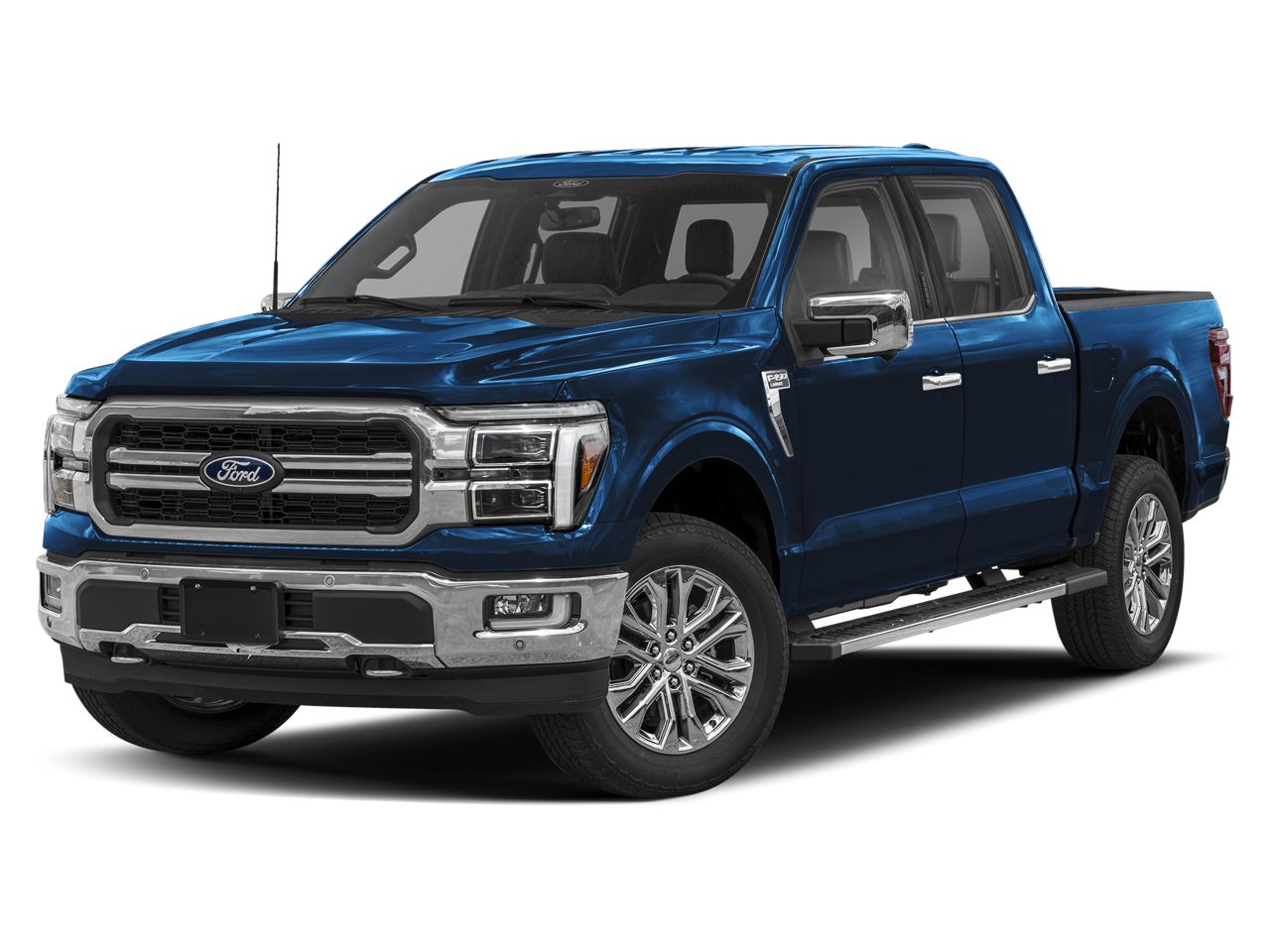 2024 Ford F-150 Lariat 4WD | Hybrid | BLIS | Pano Roof | Black Appearance
