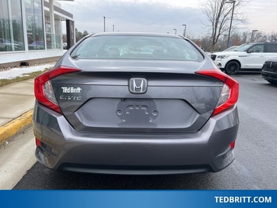 2016 Honda Civic EX w/Honda Sensing | Moonroof | 1-Owner Clean CarFax