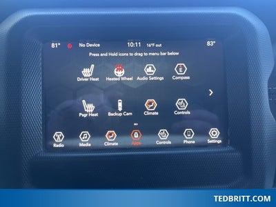 2021 Jeep Wrangler Unlimited Sahara 4X4 | Cold Weather Pkg | LED Pkg | Leather