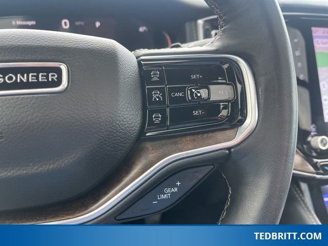 2024 Jeep Grand Wagoneer L Base 4WD | Pano Roof | 360 Camera | HUD