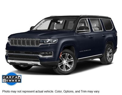 2023 Jeep Grand Wagoneer Series II 4WD | Flexible Seating Pkg | 28T Obsidian Pkg