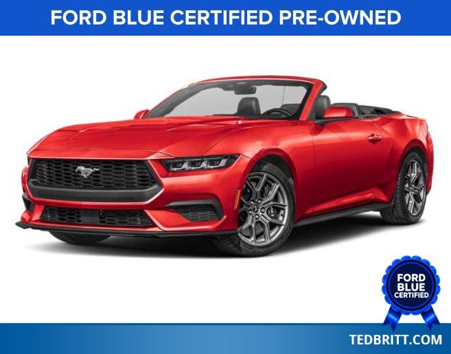 2024 Ford Mustang EcoBoost Premium Convertible | Htd/ Vent Seats | LKAS
