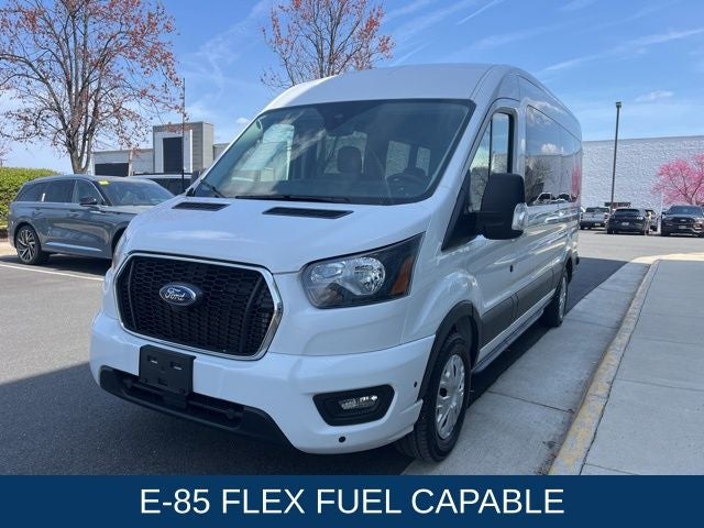 2024 Ford Transit-350 XLT | Medium Roof | 15-Passenger | BLIS | Co-Pilot360