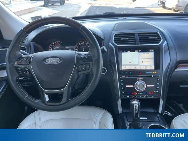 2017 Ford Explorer Platinum 4WD | Sunroof | Adaptive Cruise | Trailer Tow