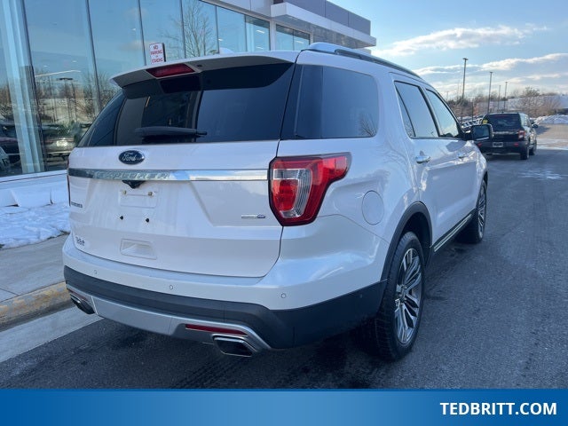 2017 Ford Explorer Platinum 4WD | Sunroof | Adaptive Cruise | Trailer Tow