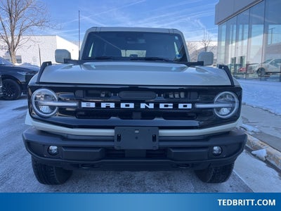 2025 Ford Bronco Outer Banks 4WD | BLIS | Co-Polit360 | Heated Seats |Hard Top