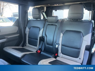 2023 Ford Bronco Wildtrak 4WD | Sasquatch Pkg | 360 Camera | BLIS | Hard Top