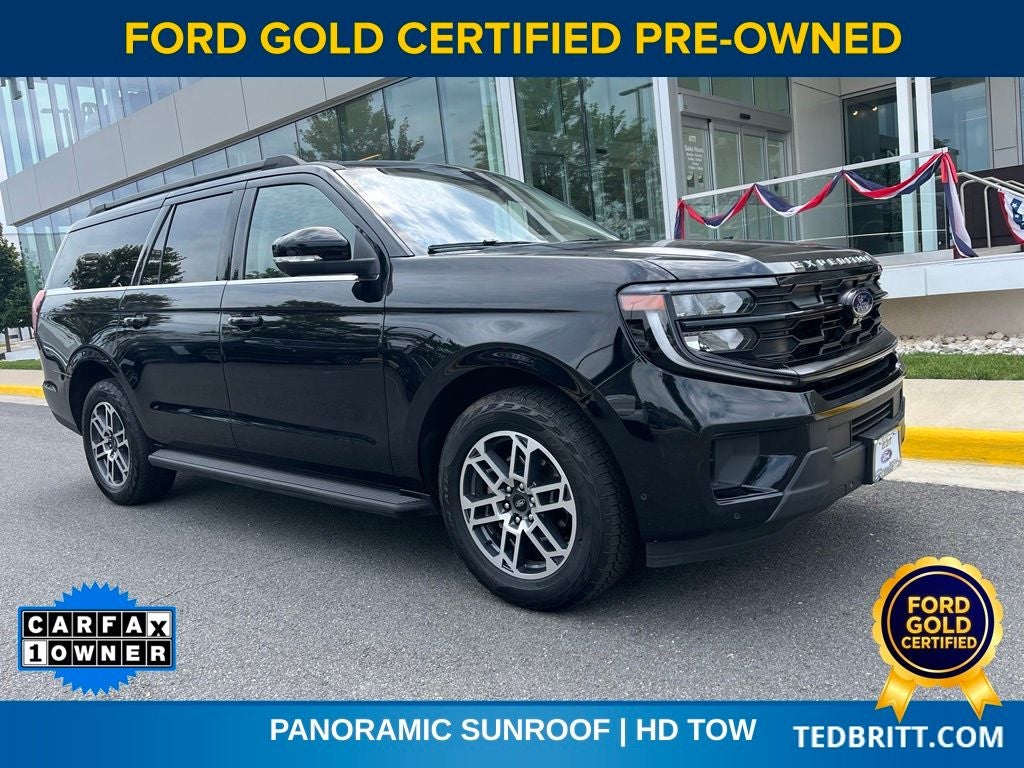 2025 Ford Expedition Max Active 4WD | Pano Roof | 360 Cam | BLIS | HD Tow