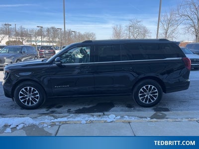 2025 Ford Expedition Max Platinum 4WD | Pano Roof | 360 Camera | HD Tow Pkg