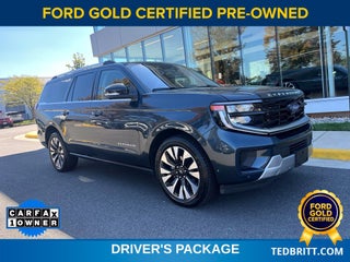2025 Ford Expedition Max Platinum 4WD | Pano Roof | 360 Cam | BLIS | HD Tow Pkg