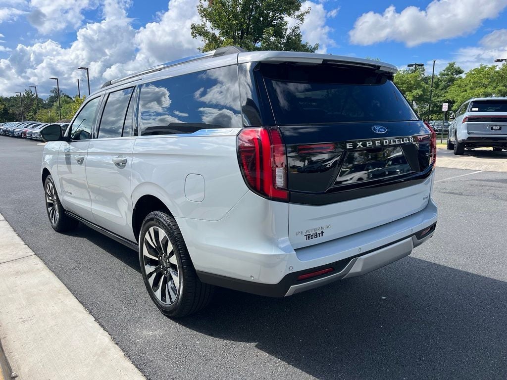 2025 Ford Expedition Max Platinum 4WD | Pano Roof | 360 Cam | BLIS | HD Tow Pkg