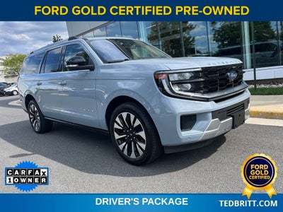 2025 Ford Expedition Max Platinum 4WD | Pano Roof | 360 Cam | BLIS | HD Tow Pkg