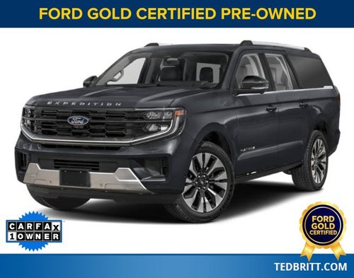 2025 Ford Expedition Max Platinum 4WD | Pano Roof | BLIS | 360 Cam | LKAS