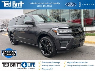 2022 Ford Expedition Max Limited 4WD Stealth Edition | 360 Cam | 15.5" Touchscreen