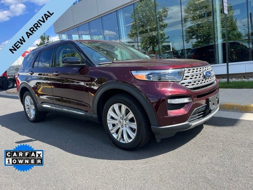 2022 Ford Explorer Limited | Pano Moonroof | 360 Cam | Trailer Tow Pack | BLI