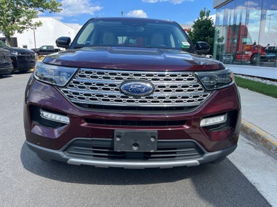 2022 Ford Explorer Limited | Pano Moonroof | 360 Cam | Trailer Tow Pack | BLI