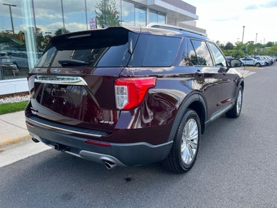 2022 Ford Explorer Limited | Pano Moonroof | 360 Cam | Trailer Tow Pack | BLI