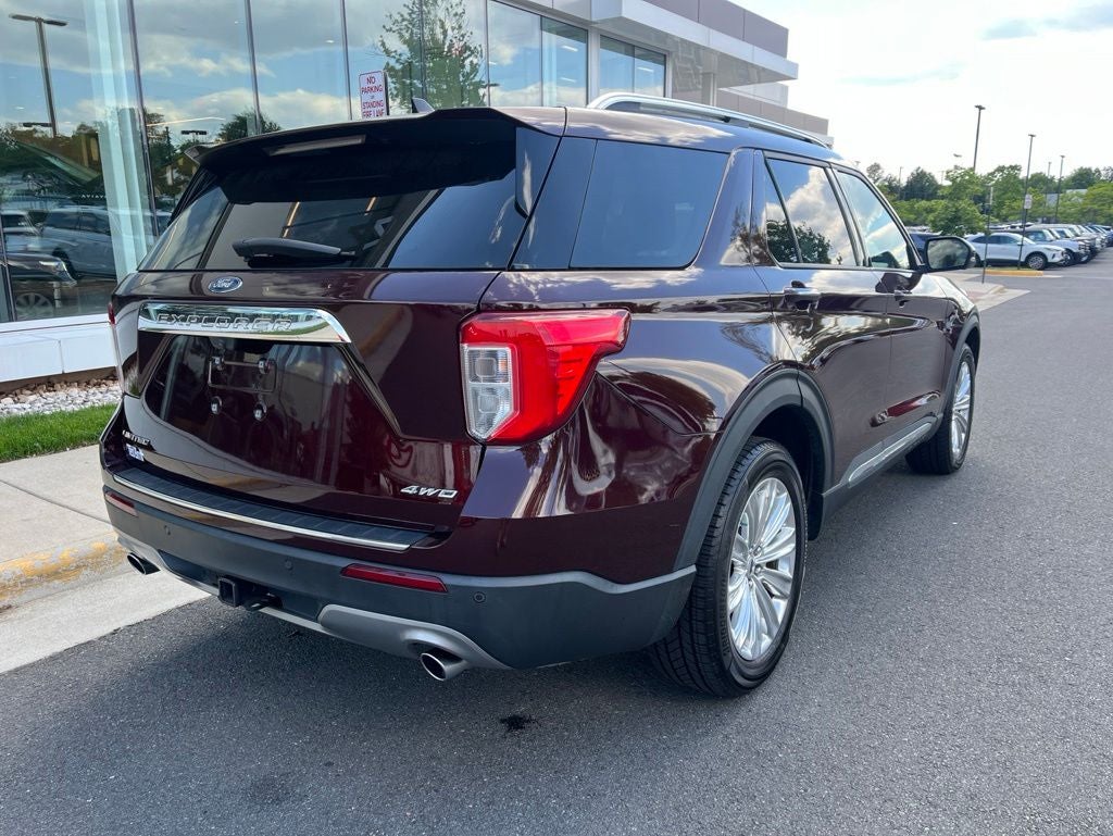 2022 Ford Explorer Limited | Pano Moonroof | 360 Cam | Trailer Tow Pack | BLI
