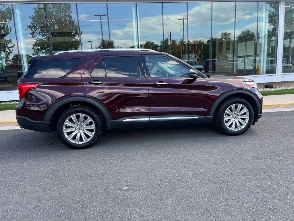 2022 Ford Explorer Limited | Pano Moonroof | 360 Cam | Trailer Tow Pack | BLI