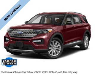 2022 Ford Explorer Limited | Pano Moonroof | 360 Cam | Trailer Tow Pack | BLI