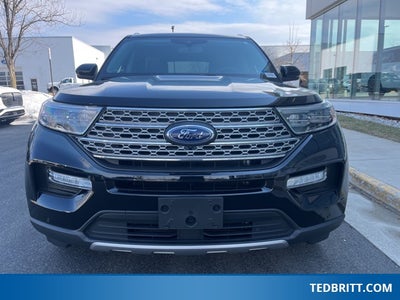 2022 Ford Explorer Limited 4WD | Pano Roof | 360 Camera | BLIS | Remote Start