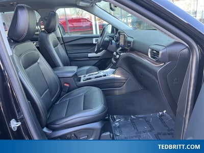 2022 Ford Explorer Limited 4WD | Pano Roof | 360 Camera | BLIS | Remote Start