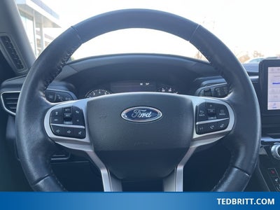 2022 Ford Explorer Limited 4WD | Pano Roof | 360 Camera | BLIS | Remote Start