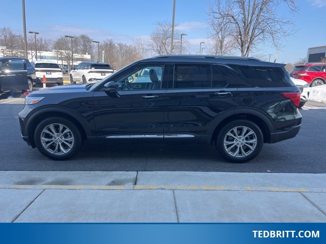 2022 Ford Explorer Limited 4WD | Pano Roof | 360 Camera | BLIS | Remote Start