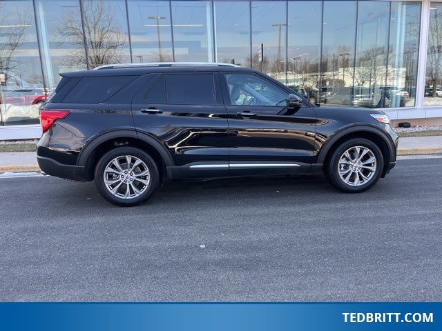 2022 Ford Explorer Limited 4WD | Pano Roof | 360 Camera | BLIS | Remote Start