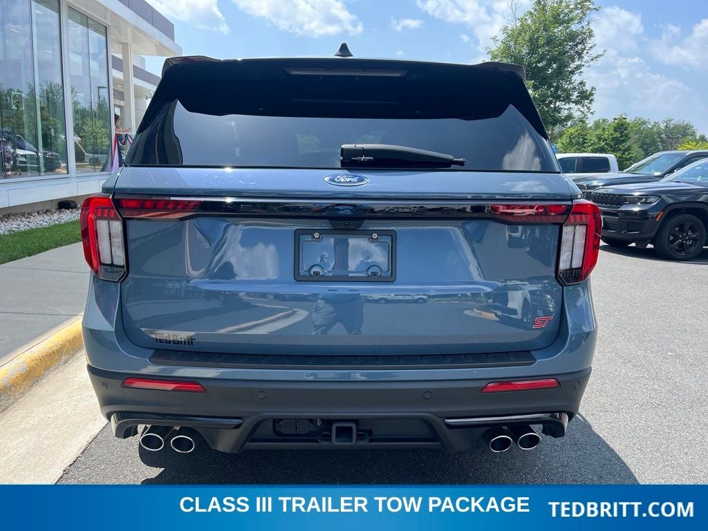 2025 Ford Explorer ST 4WD | Pano Roof | Black Painted Roof | Sun & Sound