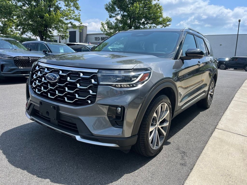 2025 Ford Explorer Platinum 4WD | Moonroof | 360 Cam | BLIS | Ultimate Pkg