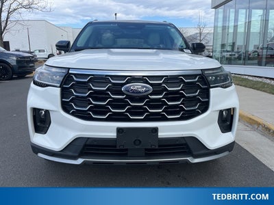 2025 Ford Explorer Platinum 4WD | Ultimate Pkg | Pano Roof | 360 Camera