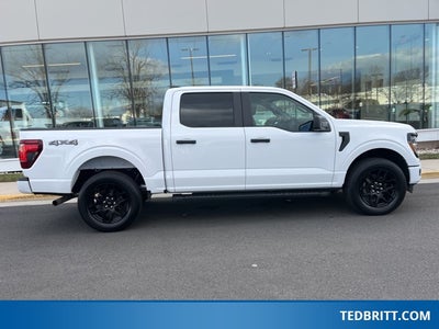 2025 Ford F-150 STX 4WD | BLIS | Mobile Office Pkg | Black Appear Pkg