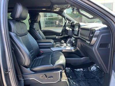 2023 Ford F-150 Platinum 4WD | Pano Roof | 360 Cam | FX4 | Black Appear Pkg
