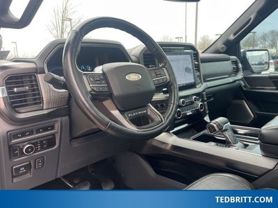2023 Ford F-150 Platinum 4WD | Pano Roof | 360 Cam | BLIS | Tow Pkg