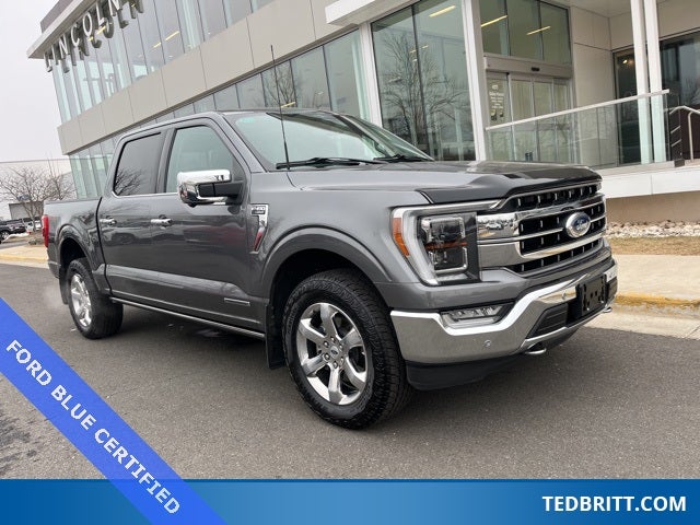 2023 Ford F-150 Lariat PowerBoost 4WD | Pano Roof | 360 Cam | Max Tow Pkg