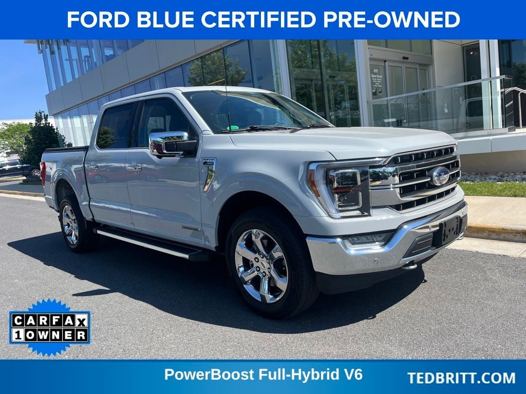 2023 Ford F-150 Lariat 4WD | Pano Roof | 360 Cam | 7.2kW | Max Tow