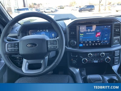 2025 Ford F-150 XLT 4WD | Black Appear Pkg Plus | BLIS | Bluecruise