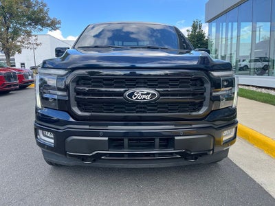 2024 Ford F-150 Lariat 4WD | Pano Roof | 360 Cam | Black Appear Pkg