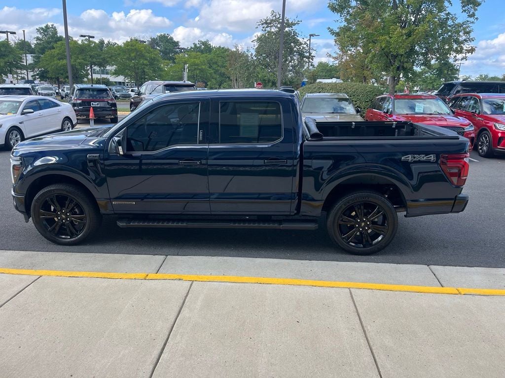 2024 Ford F-150 Lariat 4WD | Pano Roof | 360 Cam | Black Appear Pkg