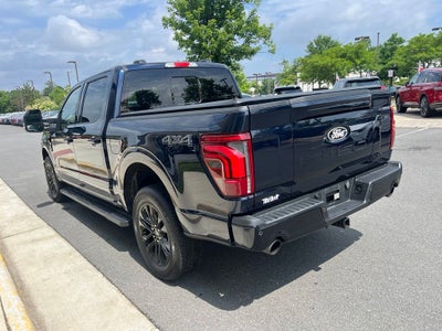 2024 Ford F-150 Lariat 4WD | Pano Roof | 360 Cam | Black Appear Pkg