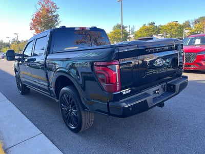 2024 Ford F-150 Platinum 4WD | Pano Roof | Htd/Vent Seats | BLIS | 360 Cam
