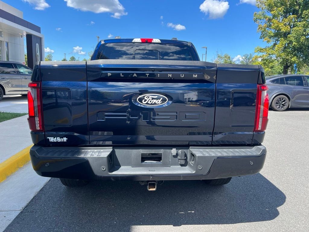 2024 Ford F-150 Platinum 4WD | Pano Roof | BLIS | 360 Cam | Max Tow Pkg