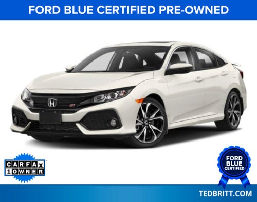 2019 Honda Civic Si Power Moonroof | CarPlay/Android Auto | Htd Front