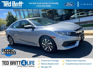 2016 Honda Civic EX | Moonroof | Apple CarPlay/Android Auto