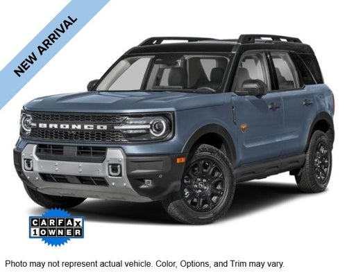 2025 Ford Bronco Sport Badlands 4WD | Low Miles | Moonroof | LKAS | BLIS