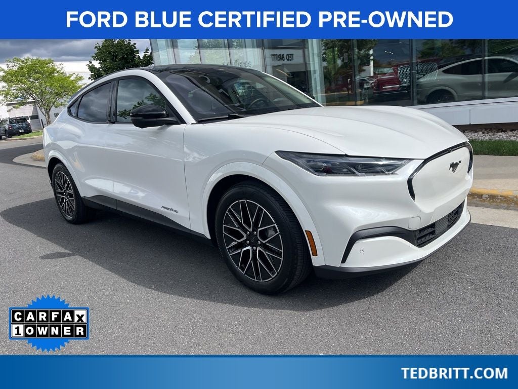 2025 Ford Mustang Mach-E Premium AWD | Glass Roof | 360 Cam | Htd & Vent Seats