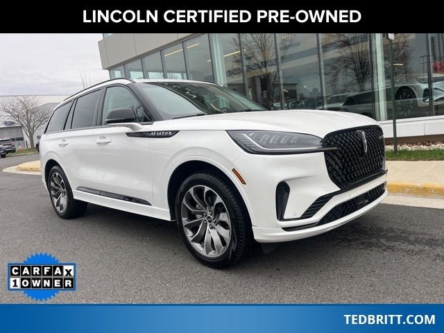 2025 Lincoln Aviator Premiere II 4WD | Pano Roof | 360 Cam | Jet Appear Pkg
