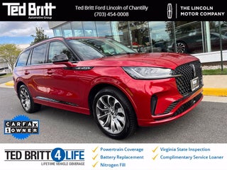 2026 Lincoln Aviator Premiere AWD | Pano Roof | Jet App Pkg | BLIS | HUD