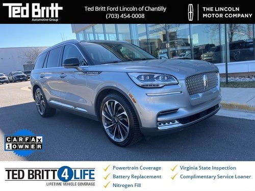 2023 Lincoln Aviator Reserve 4WD | Pano Roof | 360 Cam | Lux Pkg | DH Pkg